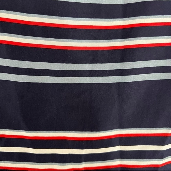 Soft Joie Silk Linen Striped Pocket Sleeveless Dress Small Coastal Grandma - Picture 4 of 7